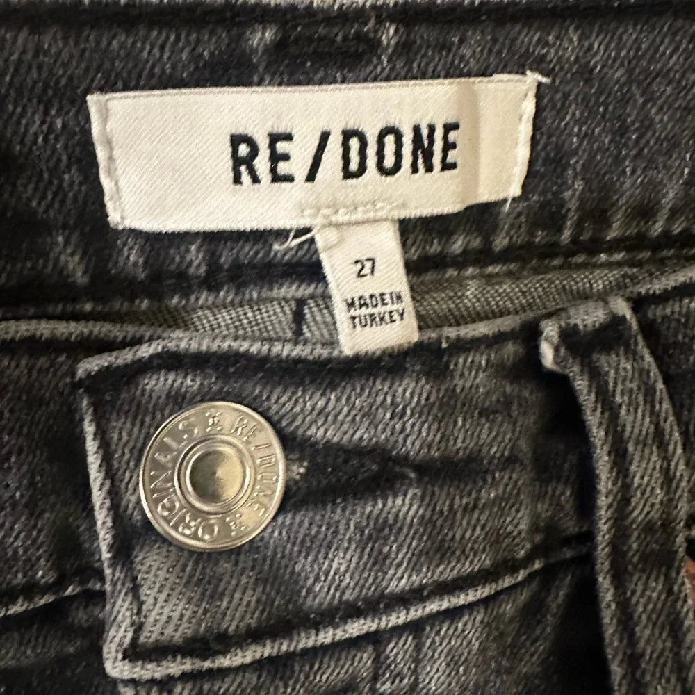 Re/done Black Women's Jeans - Picture 2 of 4